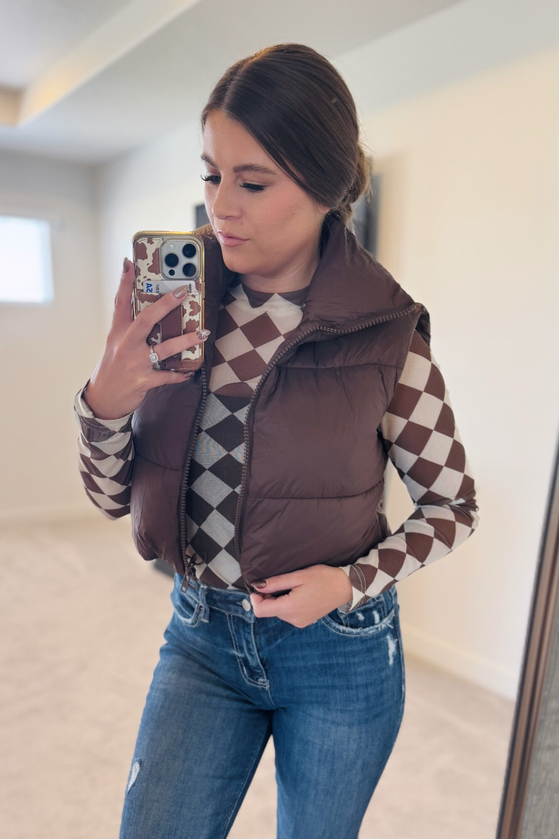 My favorite cropped puffer vest! Perfect for those chilly fall and winter days! 

#LTKSeasonal #LTKFindsUnder50