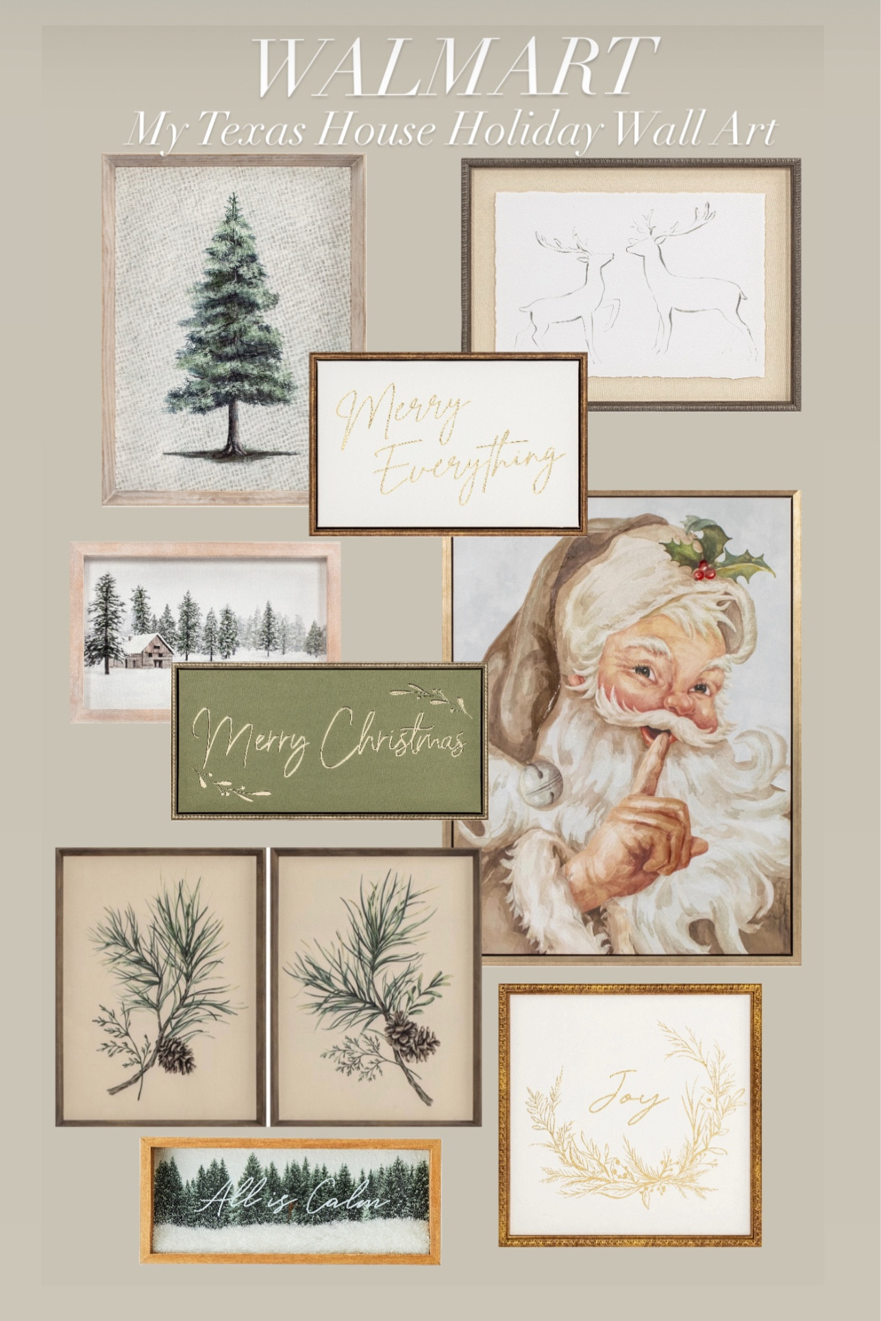Our holiday Wall art was restocked!

#LTKSeasonal #LTKFindsUnder50 #LTKHome