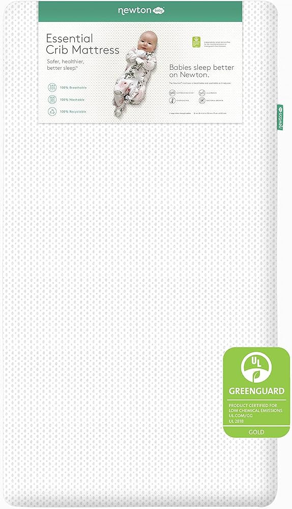 Newton Baby Essential Crib Mattress | Baby Mattress for Crib, Dual-Layer, Safe, 100% Breathable &... | Amazon (US)