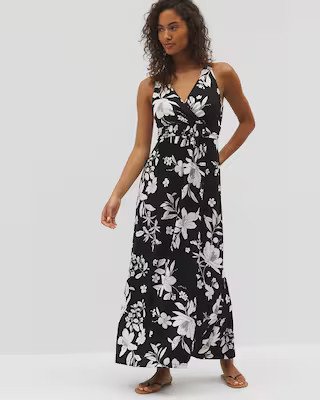 Cross Back Maxi Bra Dress | SOMA