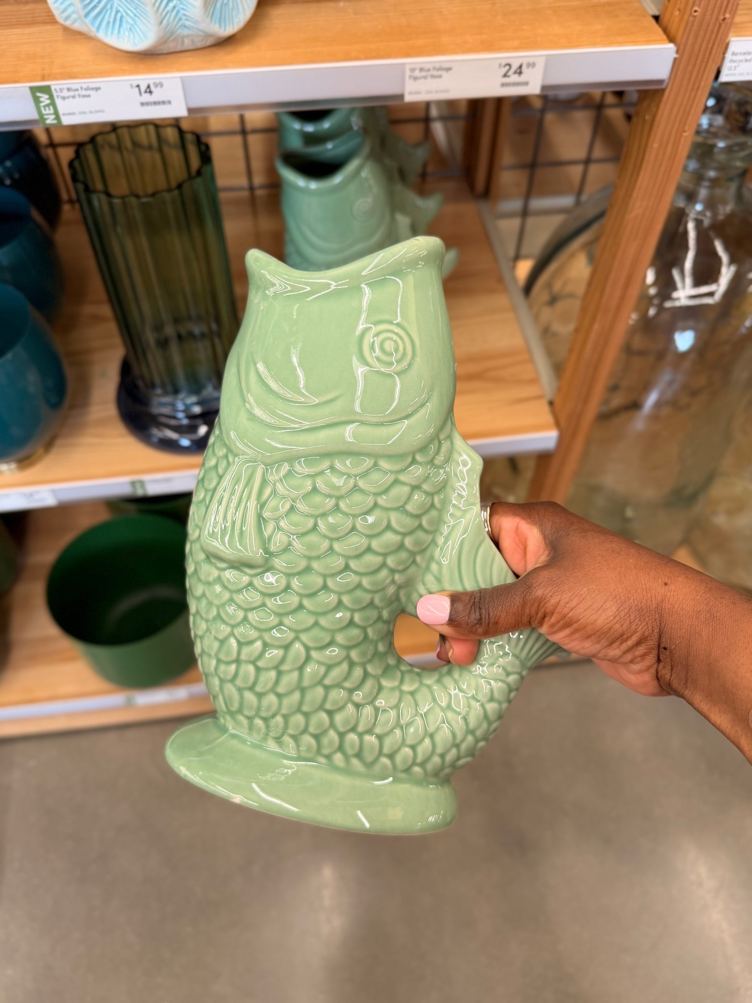 Home decor spring refresh from World Market - love this fun fish 🐟 vase!! 

#LTKvlog #LTKHome #LTKSeasonal