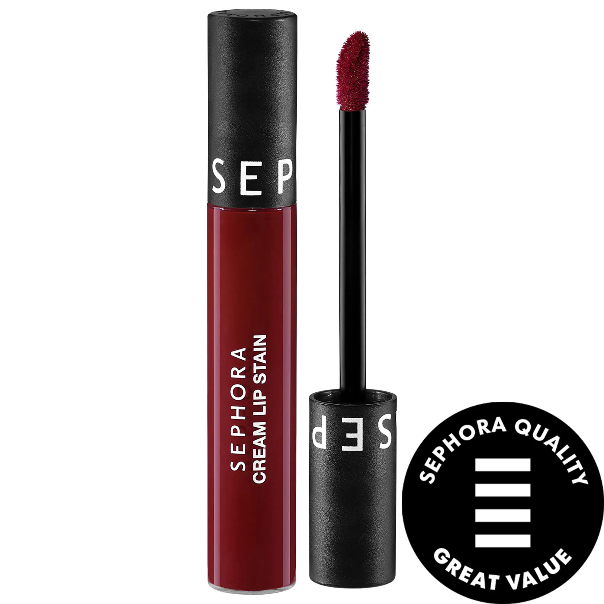 SEPHORA COLLECTION Cream Lip Stain 10HR Liquid Lipstick 97 Red Desert 0.16 oz. / 5 mL | Sephora (US)
