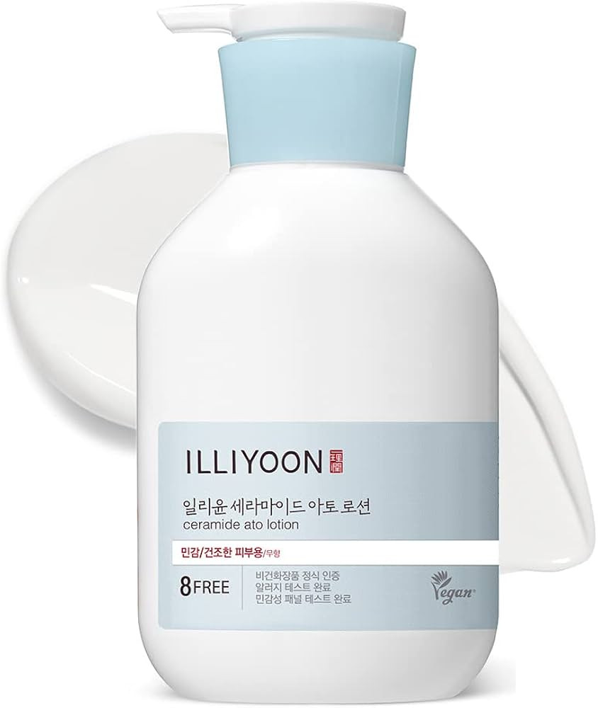 ILLIYOON Ceramide Ato Lotion 528ml(17.85oz) | Daily Moisturizing Lotion for All Skin Types | Deep... | Amazon (US)