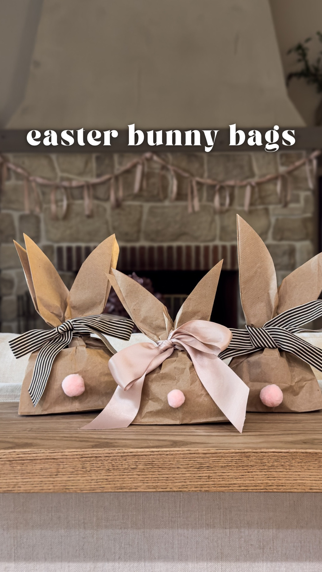These bunny bags are the cutest and so easy to make! 😍☺️

#LTKSeasonal #LTKmomlife #LTKHome
