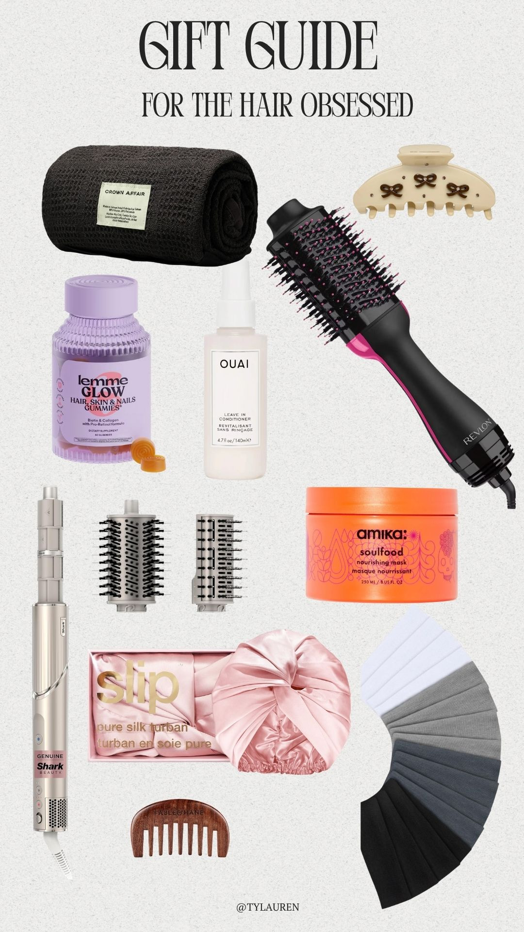 Gift ideas for the hair obsessed girl! 

 

#LTKGiftGuide #LTKHoliday #LTKBeauty