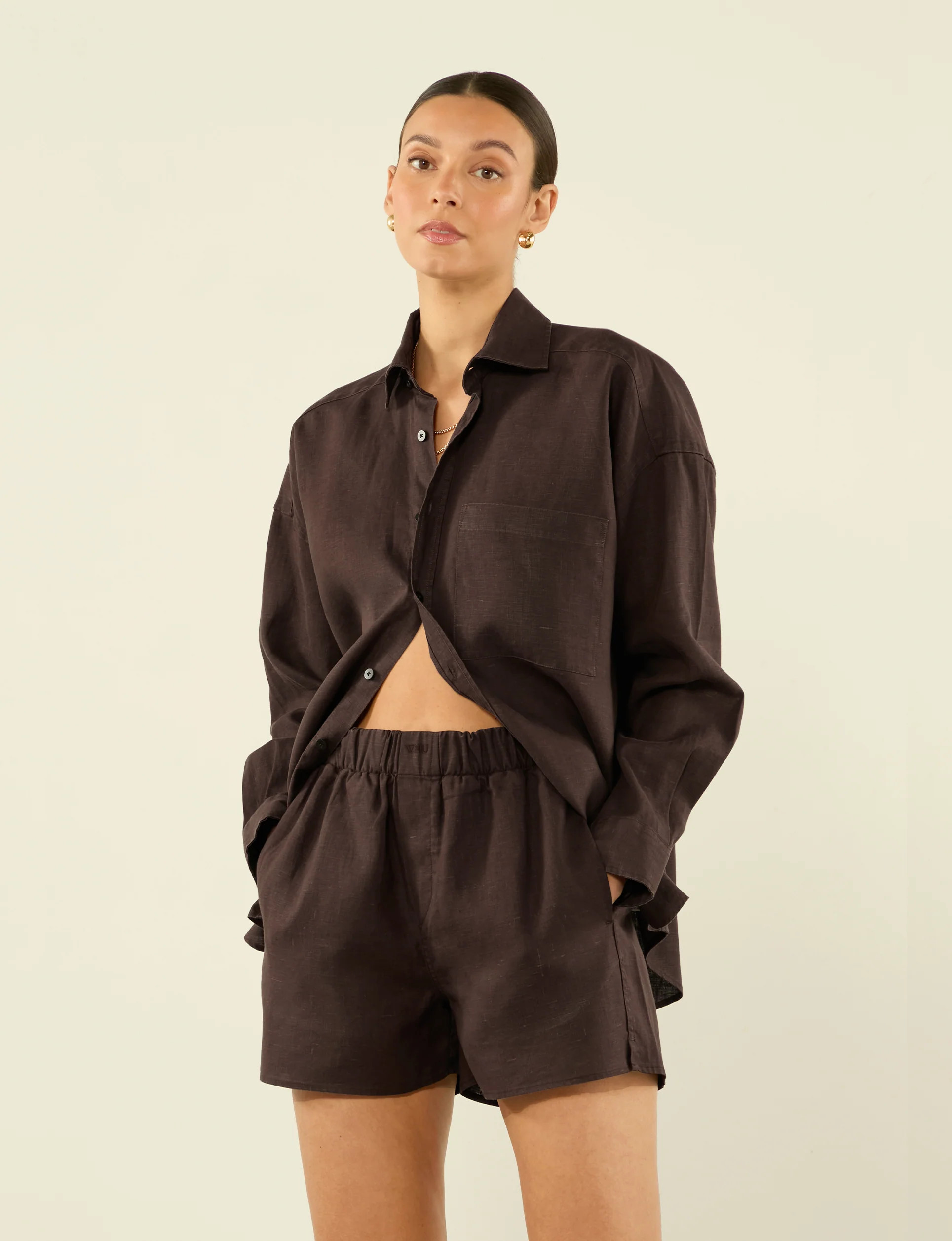 The Boxer: Hemp, Chocolate | With Nothing Underneath