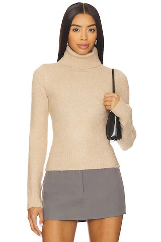 ALL THE WAYS Layla Turtleneck Sweater in Oatmeal from Revolve.com | Revolve Clothing (Global)