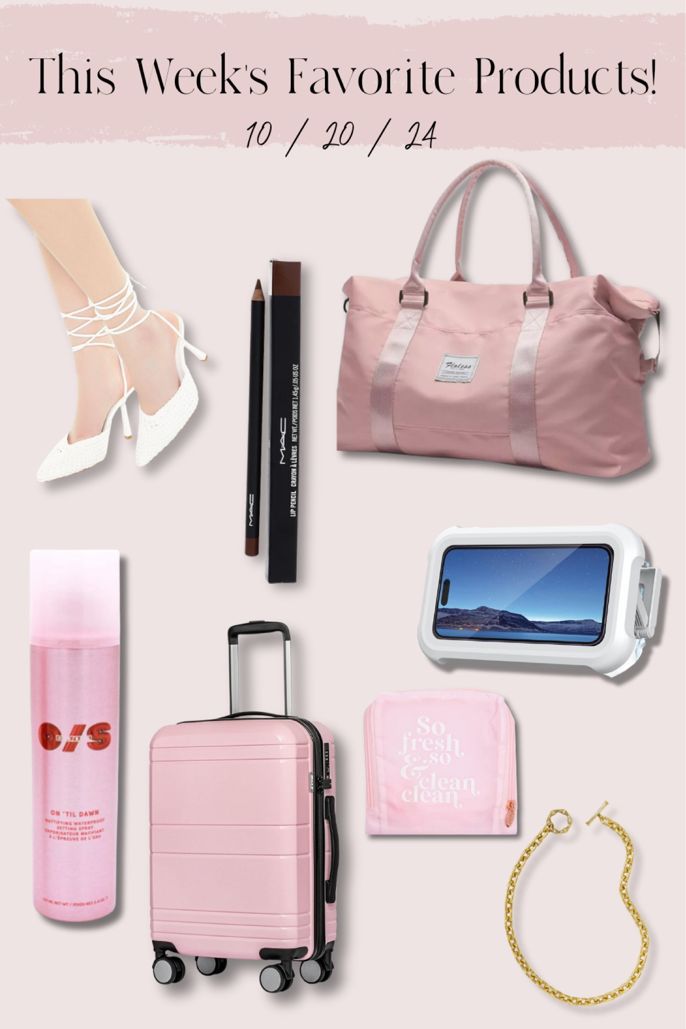 My faves this week-! 💕💕

#LTKTravel #LTKGiftGuide #LTKBeauty