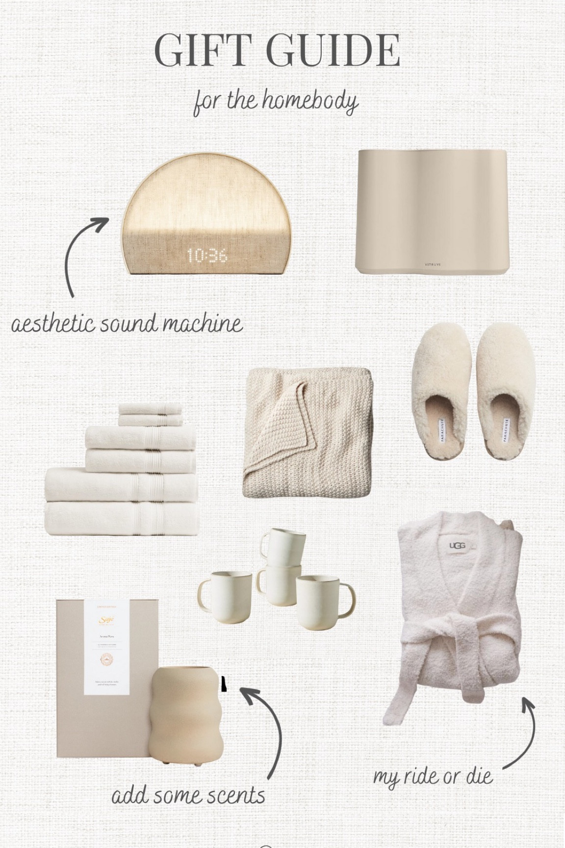 Gift guide for the homebody. Christmas gift ideas. Holiday gift guide  

#LTKhome #LTKGiftGuide #LTKSeasonal