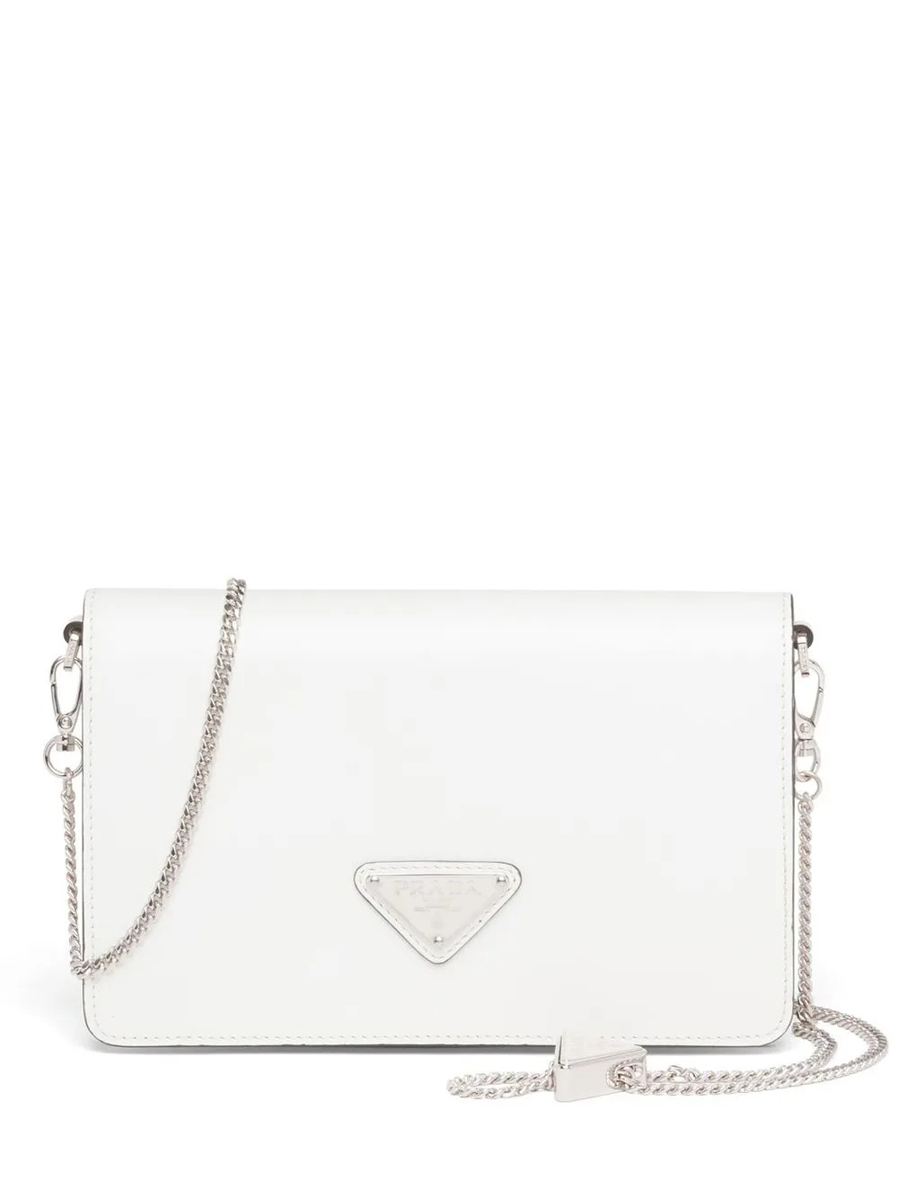 triangle-logo small shoulder bag | Farfetch Global
