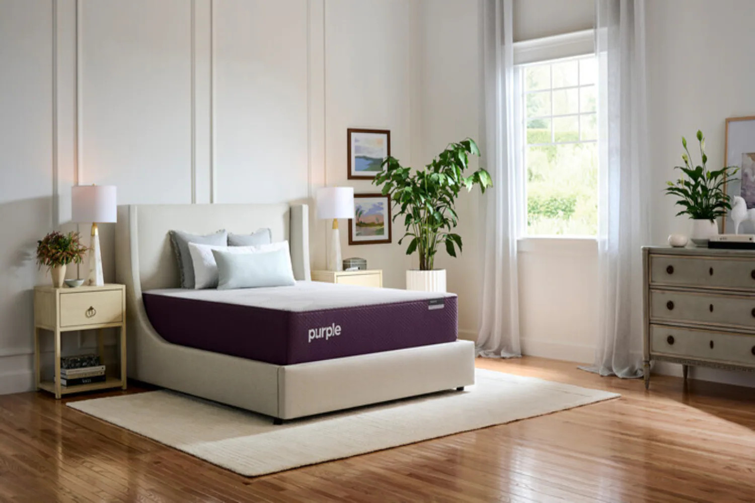 Purple Restore Firm Mattress - Cal King - Grey one_size in Gray | 348819 | Lowe's