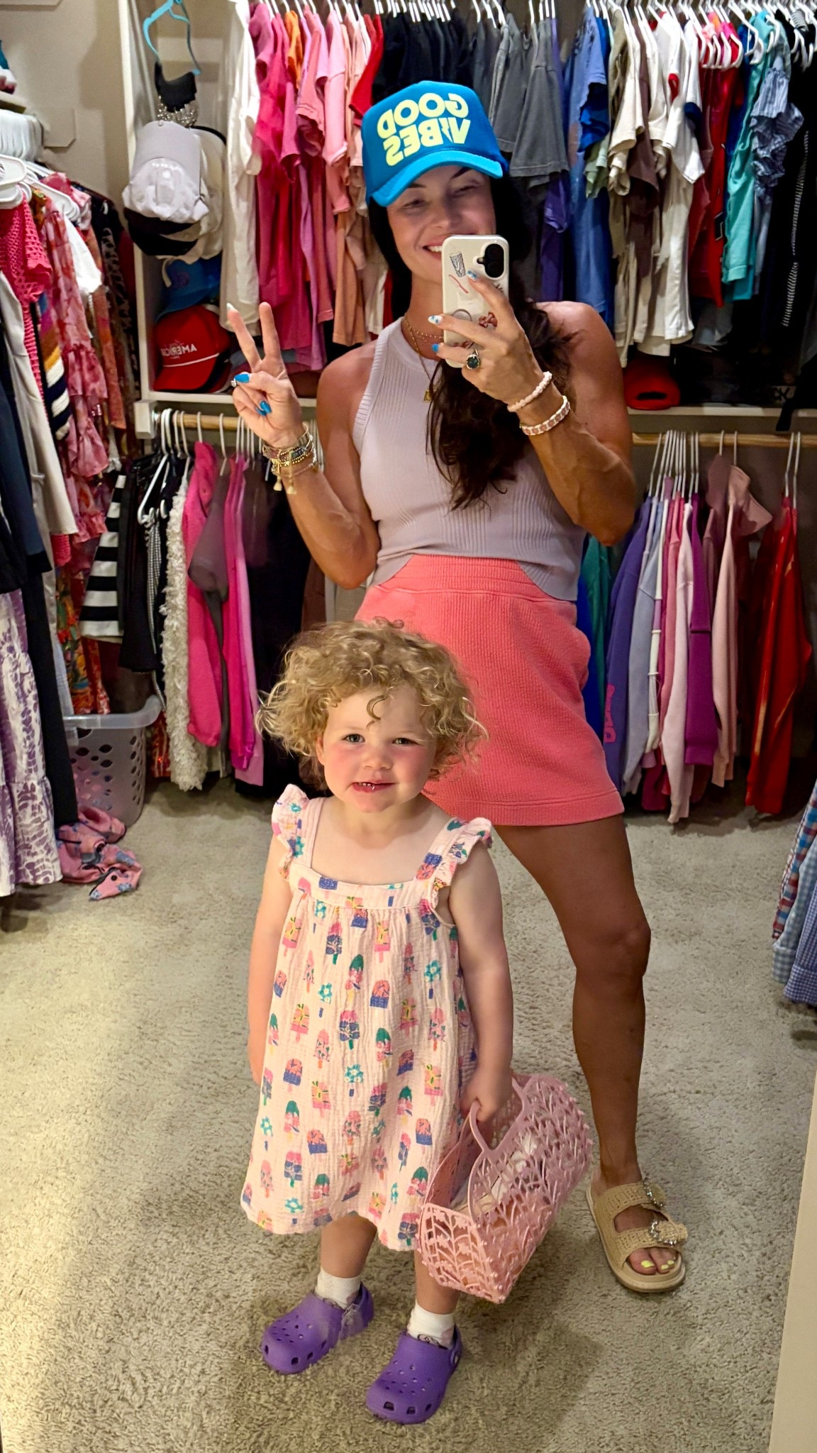 easy, comfy summer outfit! 💜💚💛💖
these are my absolute fav tanks to just throw on!!!
& I live in these truckers. 🫶🏻

Sandals, easy outfit, mom outfit, comfy, tank top, aerie, trucker hat


#LTKSaleAlert #LTKPetite #LTKShoeCrush