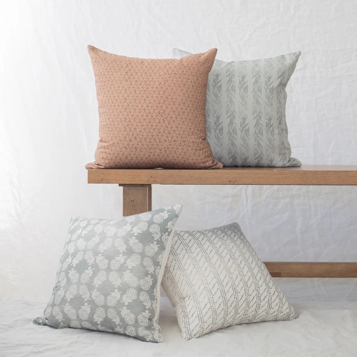 Amaro - 4 Pack Pillow Covers | Woven Nook