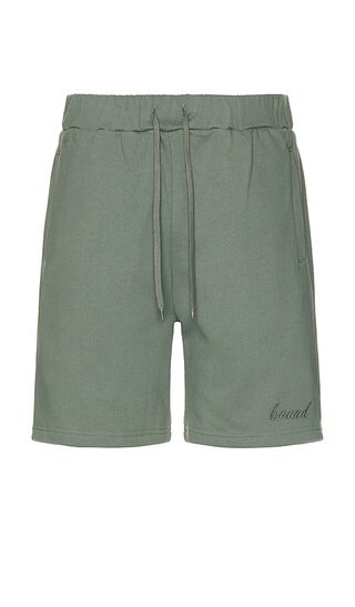 Bound Script Jogger Shorts in Sage. - size S | Revolve Clothing (Global)