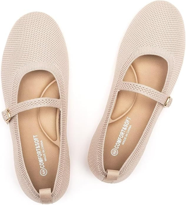 Frank Mully Girls Dress Shoes Mary Janes Girl Flats Slip on Ballet Flat Party School Shoes with B... | Amazon (US)