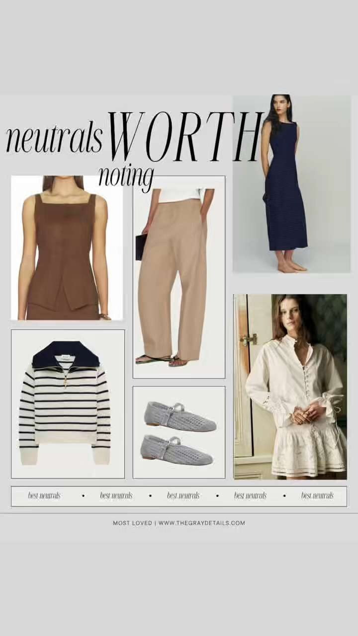 Sharing a roundup of neutrals worth noting. From blouses, dresses, sweaters, flats, and more. 

 #LTKgrwm #LTKootd #LTKWorkwear