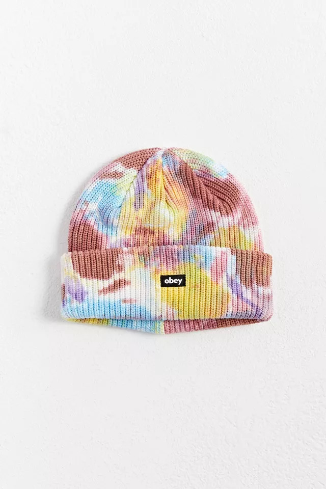 OBEY Future Tie-Dye Beanie | Urban Outfitters (US and RoW)