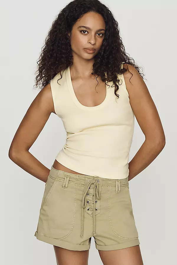 Scoop-Neck Muscle Tank Top | Anthropologie (US)