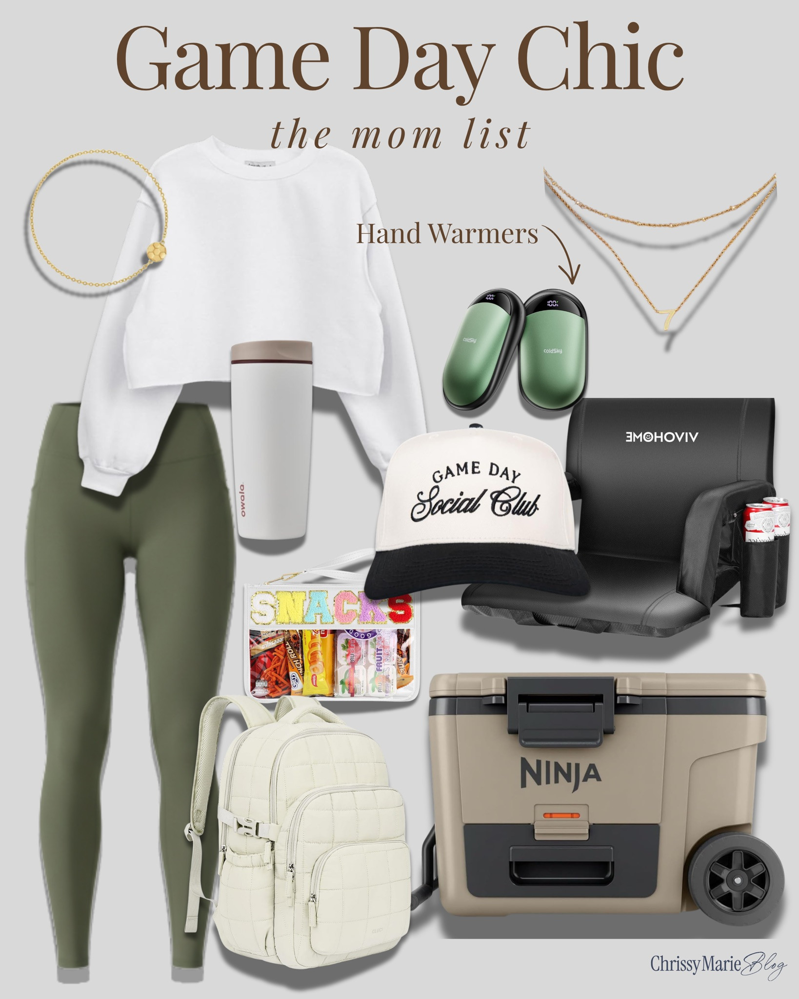 ✨ Game day but make it chic.
Cozy layers, hand warmers, the cutest backpack, and a rolling cooler that keeps everyone happy — mom essentials locked in. These Amazon finds make the sidelines feel a little more stylish and a lot more comfortable.🤍

#gamedaymom #sportsmomlife #sidelineessentials #amazonfinds #amazonfavorites #momstyleinspo #cozyseasonvibes 

 #LTKSeasonal #LTKBeauty #LTKKids