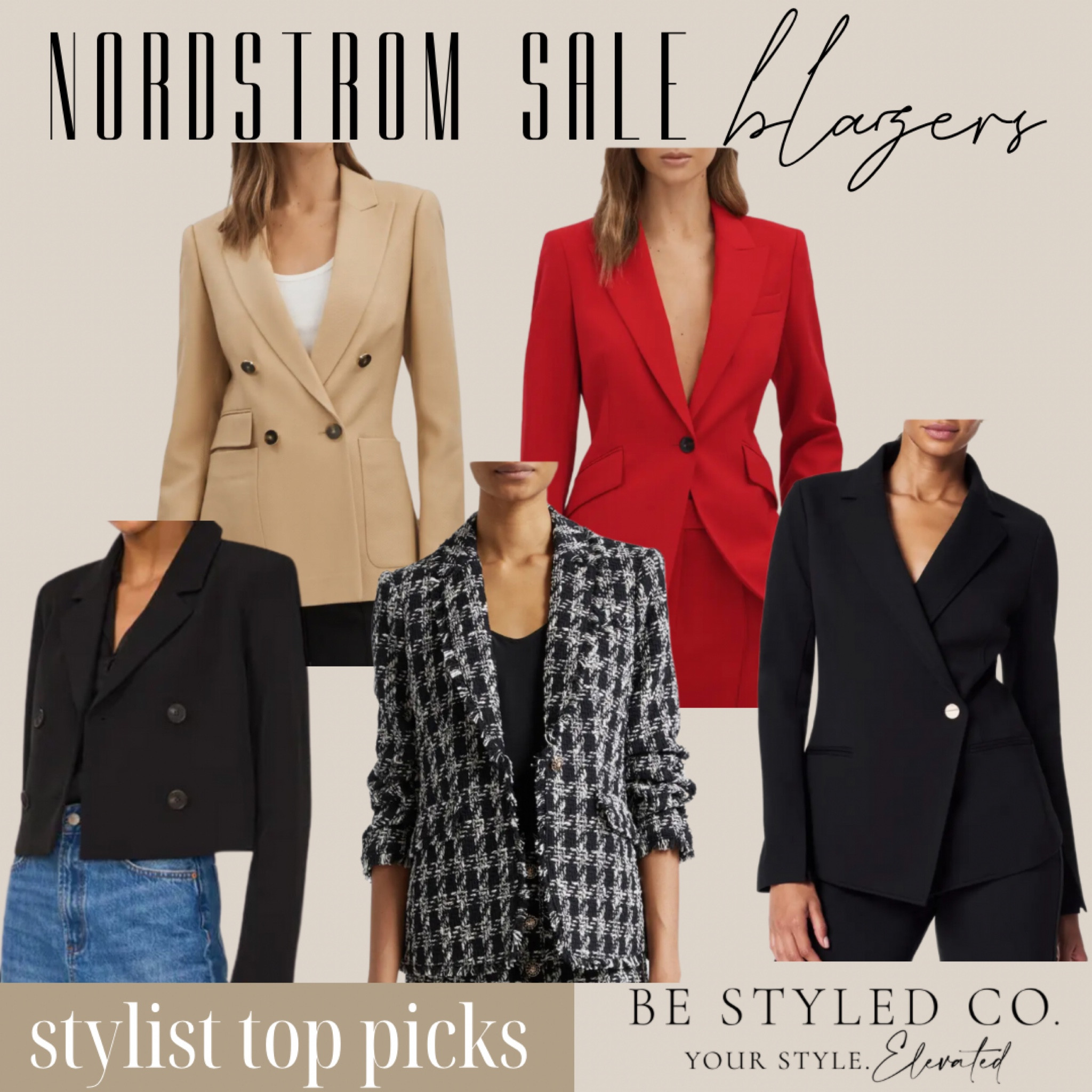 Nordstrom sale blazers- our stylists picks - top blazers on sale now - heart your favorites for when the sale goes live for you to shop 

#LTKxNSale #LTKSaleAlert #LTKSummerSales
