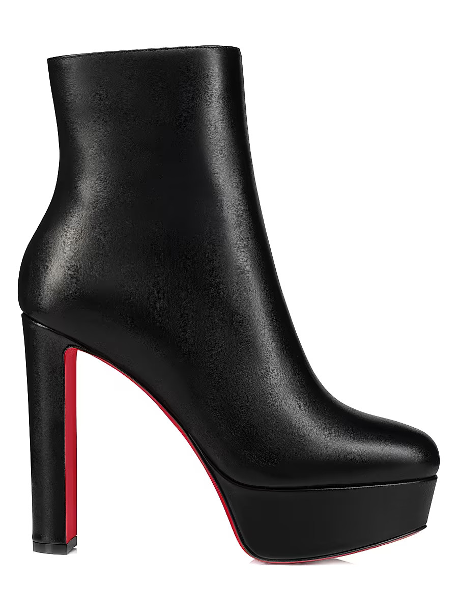 Women's Loo Booty 130MM Boots - Black - Size 6 | Saks Fifth Avenue