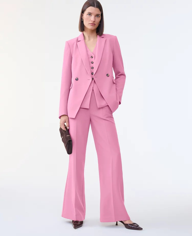 The Cutaway Blazer in Fluid Crepe | Ann Taylor