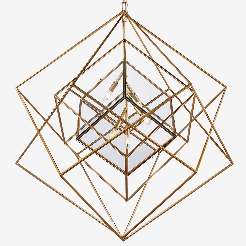 CUBIST LARGE CHANDELIER - GILD | Kelly Wearstler