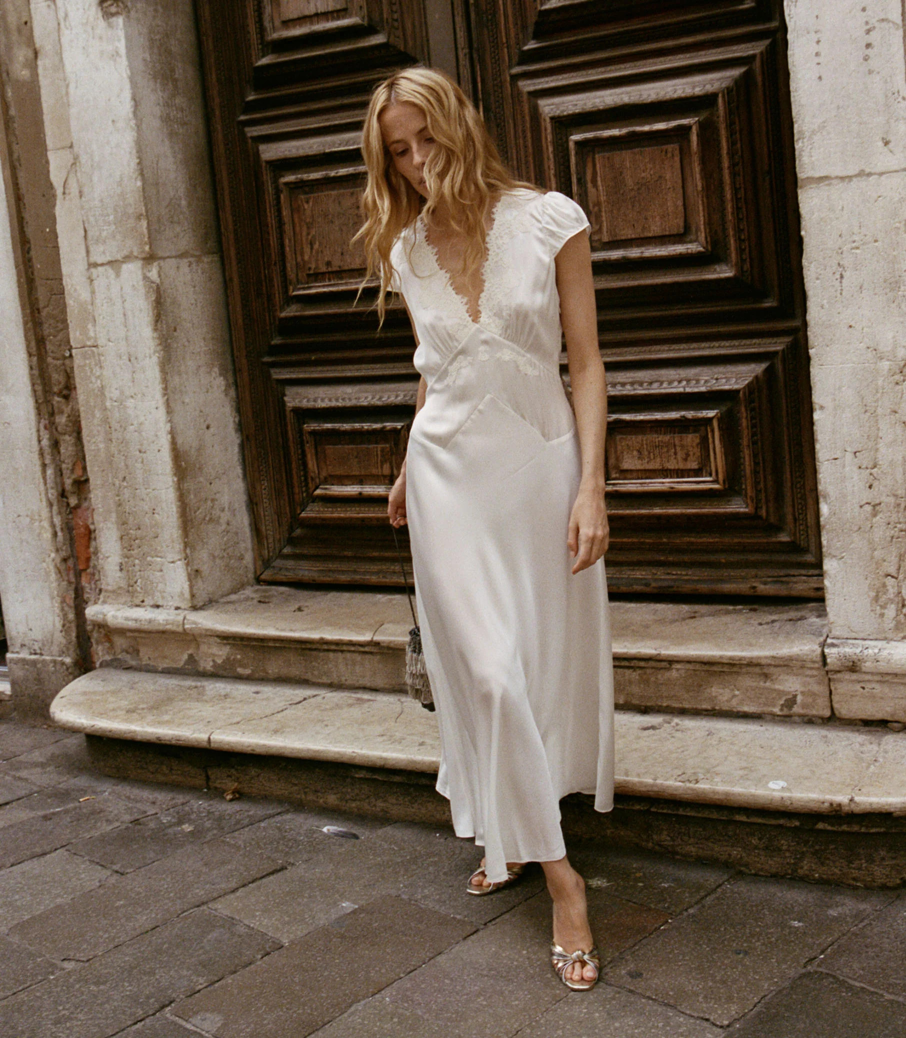 Coraline Dress - Salt | DÔEN | DOEN