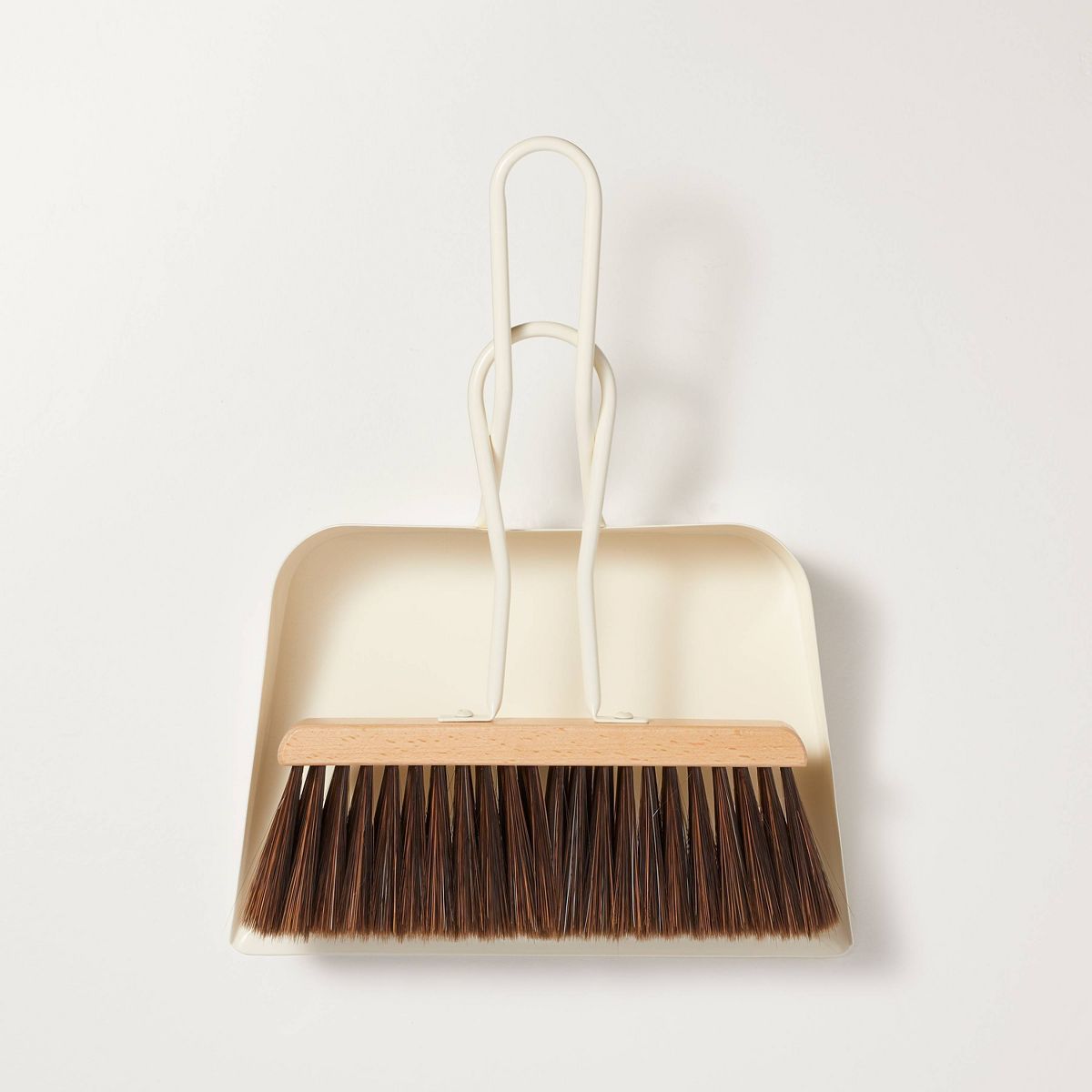 Hand Broom and Dust Pan Set Cream - Hearth & Hand™ with Magnolia | Target