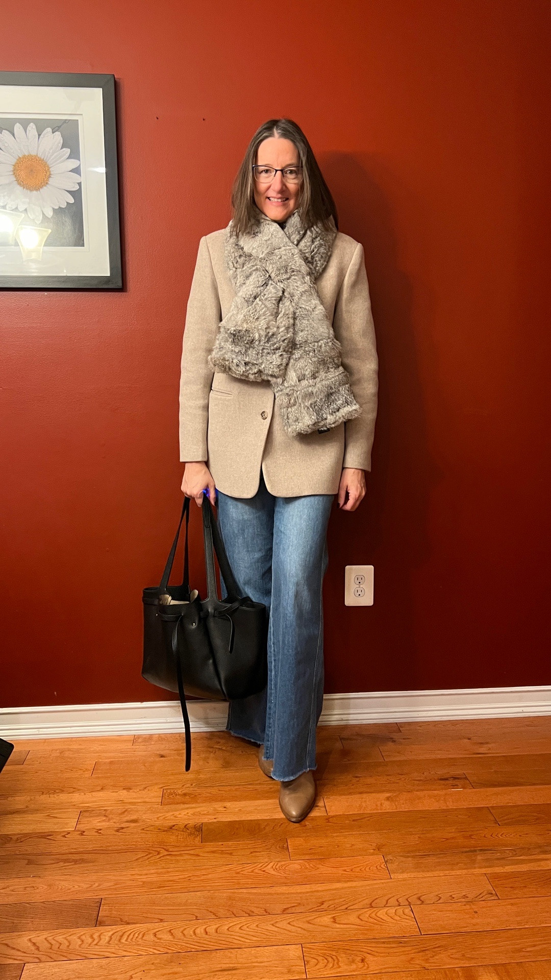A story of layers... in 3 parts. I should have kept layering because it’s cold outside!! I am super casual for work today as I am currently working on a proposal and my only interactions are with a Word document.
#workstyle #whatiworetowork
#corporategirlies #officefit #officeootd

#LTKootd #LTKOver40 #LTKWorkwear