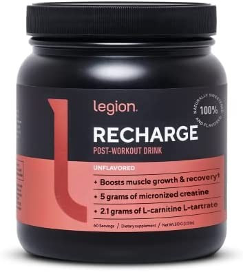 Legion Recharge Post Workout Supplement - All Natural Muscle Builder & Recovery Drink with Micron... | Amazon (US)