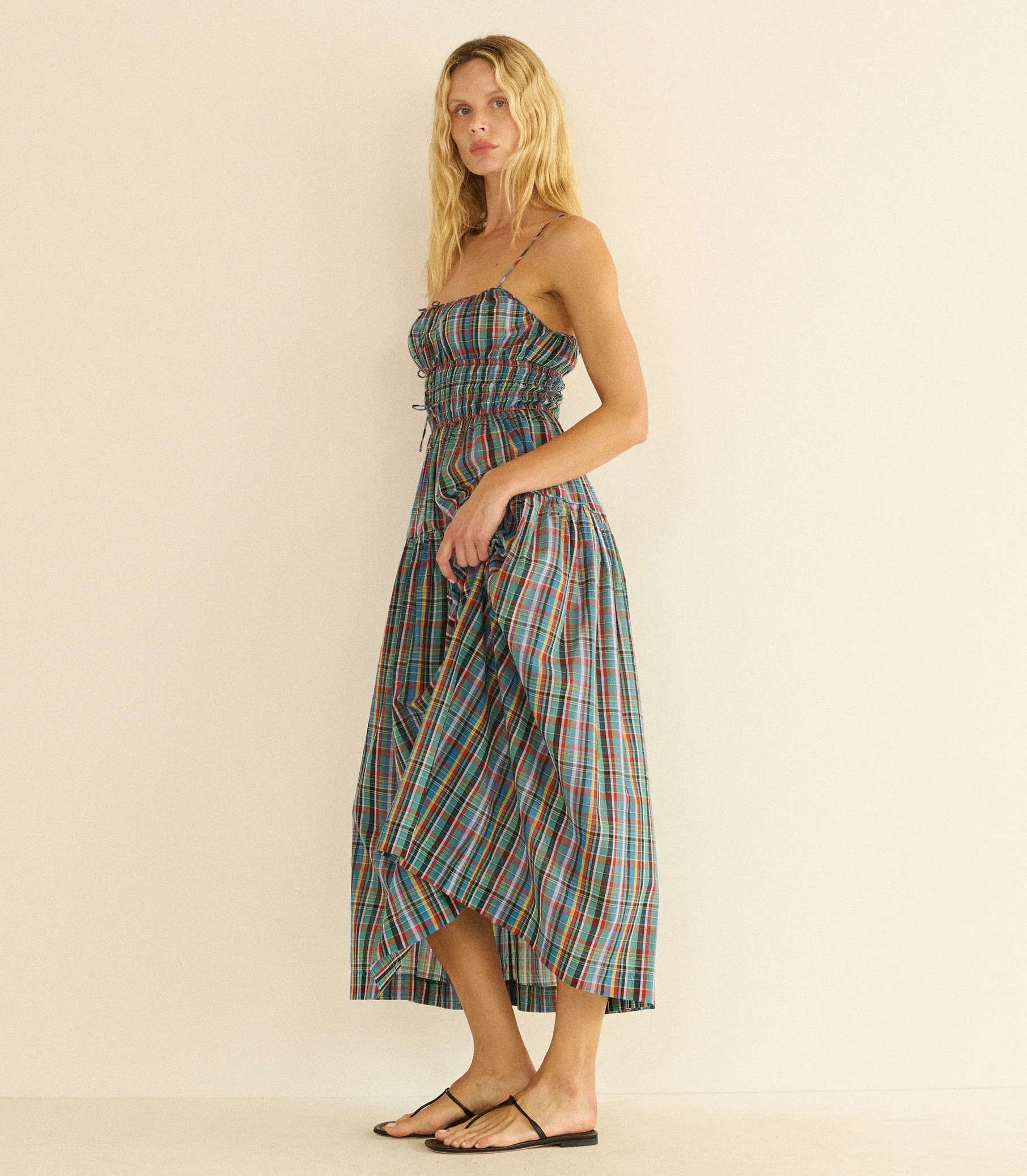 Brielle Dress - Alderbrook Plaid | DÔEN | DOEN