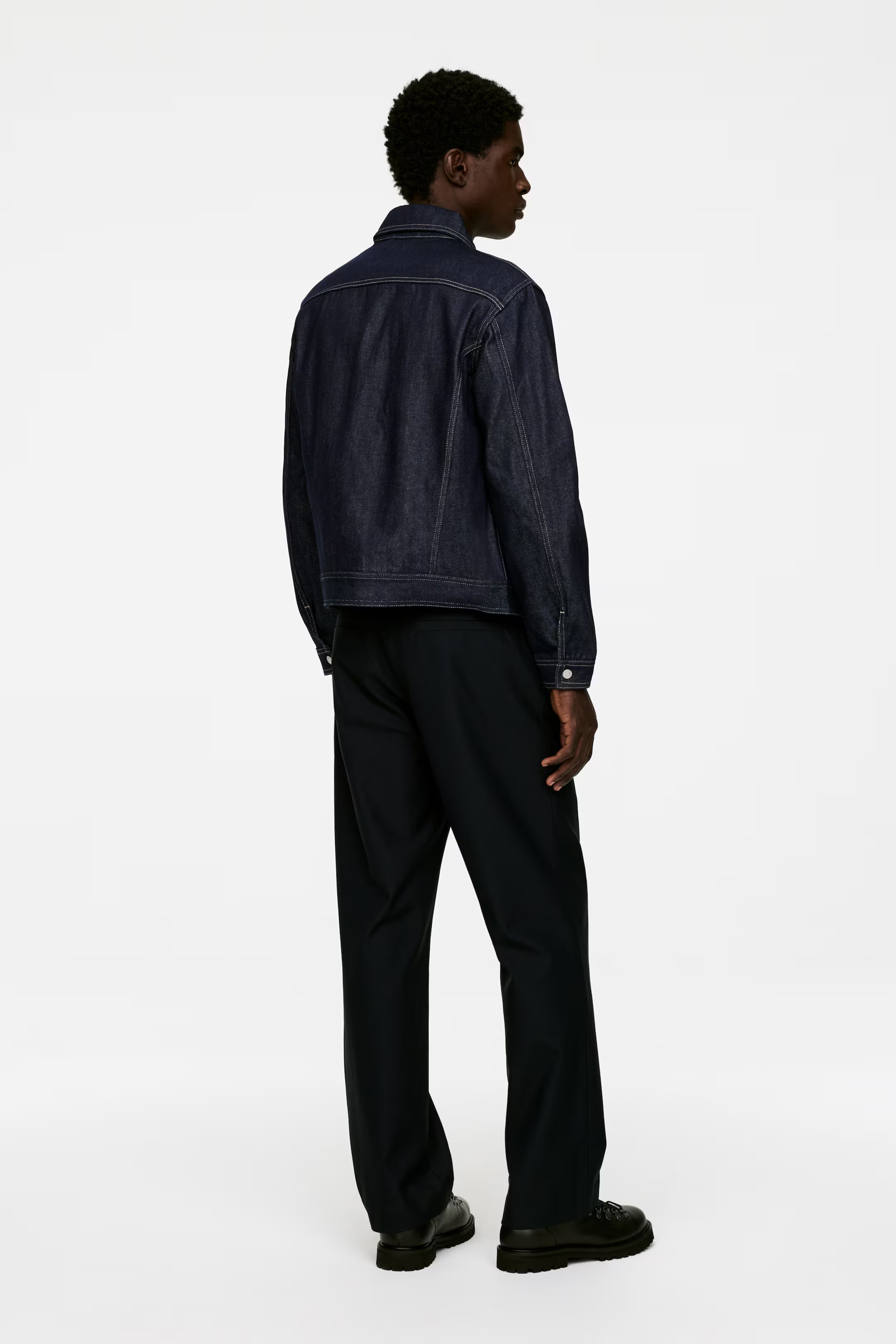 Raw-Denim-Jacke - Dunkelblau - Men | H&M AT | H&M (DE, AT, CH, NL, FI)