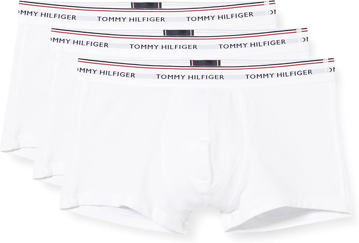 Tommy Hilfiger 3-Pack Kir Premium Essential Boxers White at Amazon Men’s Clothing store | Amazon (US)