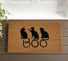 Boo Cats Doormat PinterestFacebookXCopy Link Email Print | Pottery Barn (US)