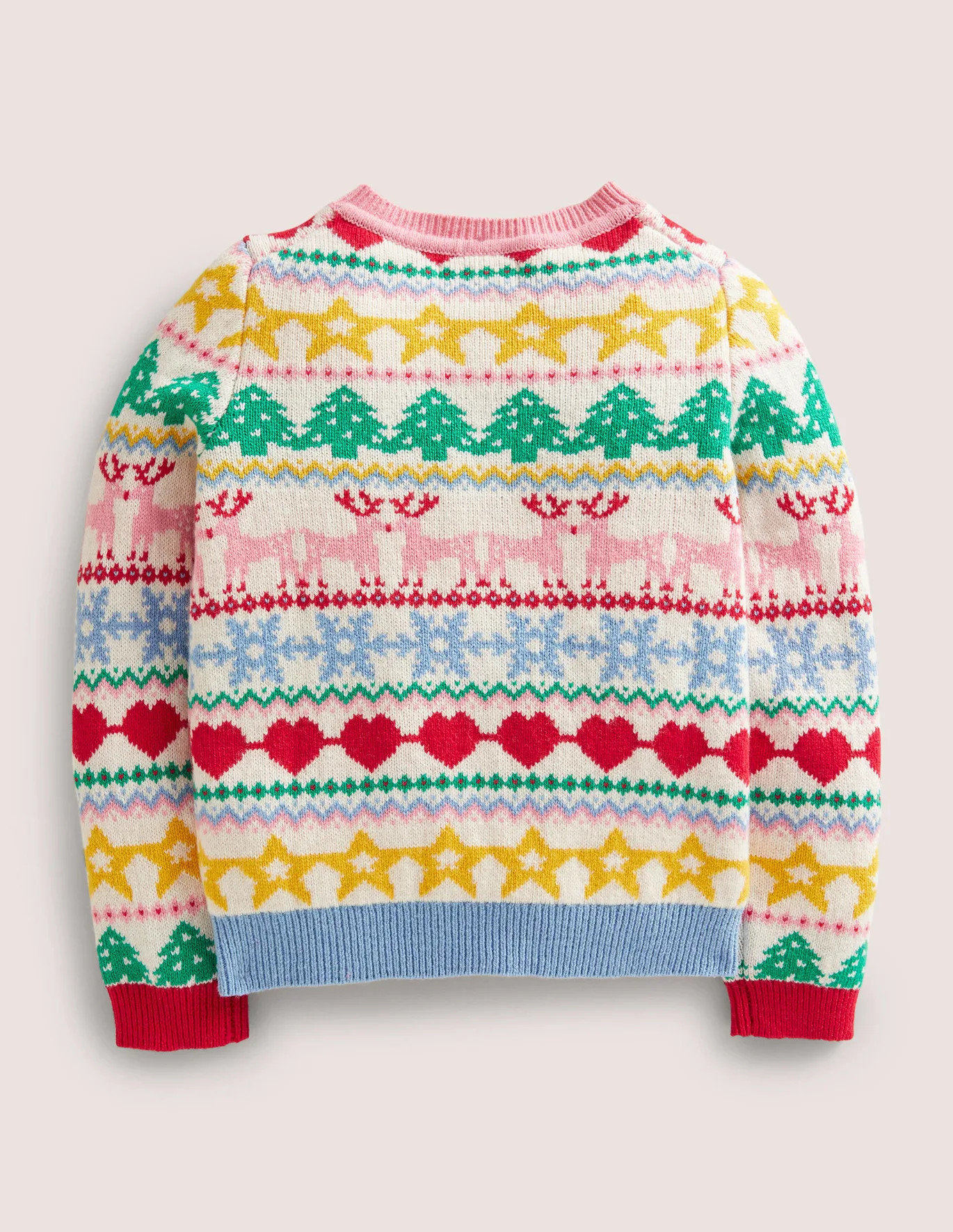 Festive Fair Isle Christmas Cardigan | Boden (US)