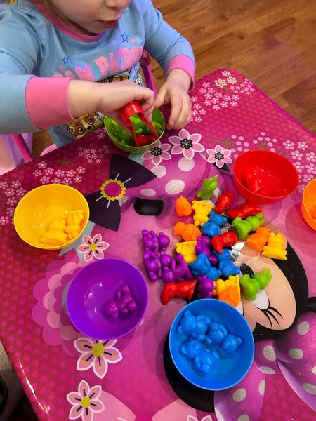 We love these animal manipulatives! Tweezers help with fine motor skills, and you can sort them by color with the bowls, or use them for counting. 

#LTKkids #LTKfamily