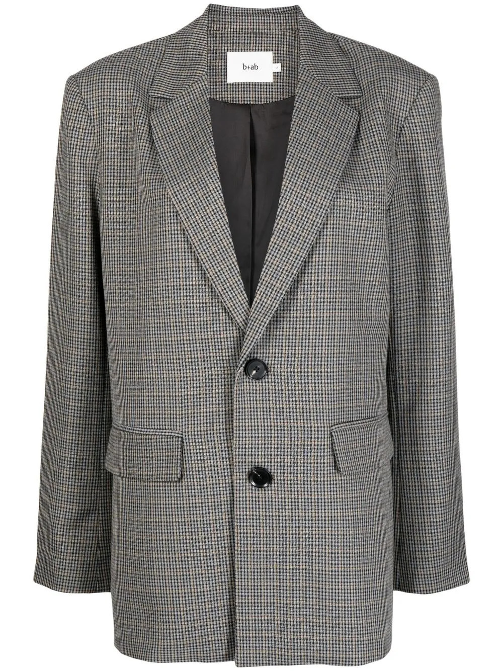 b+ab Oversized single-breasted Blazer - Farfetch | Farfetch Global