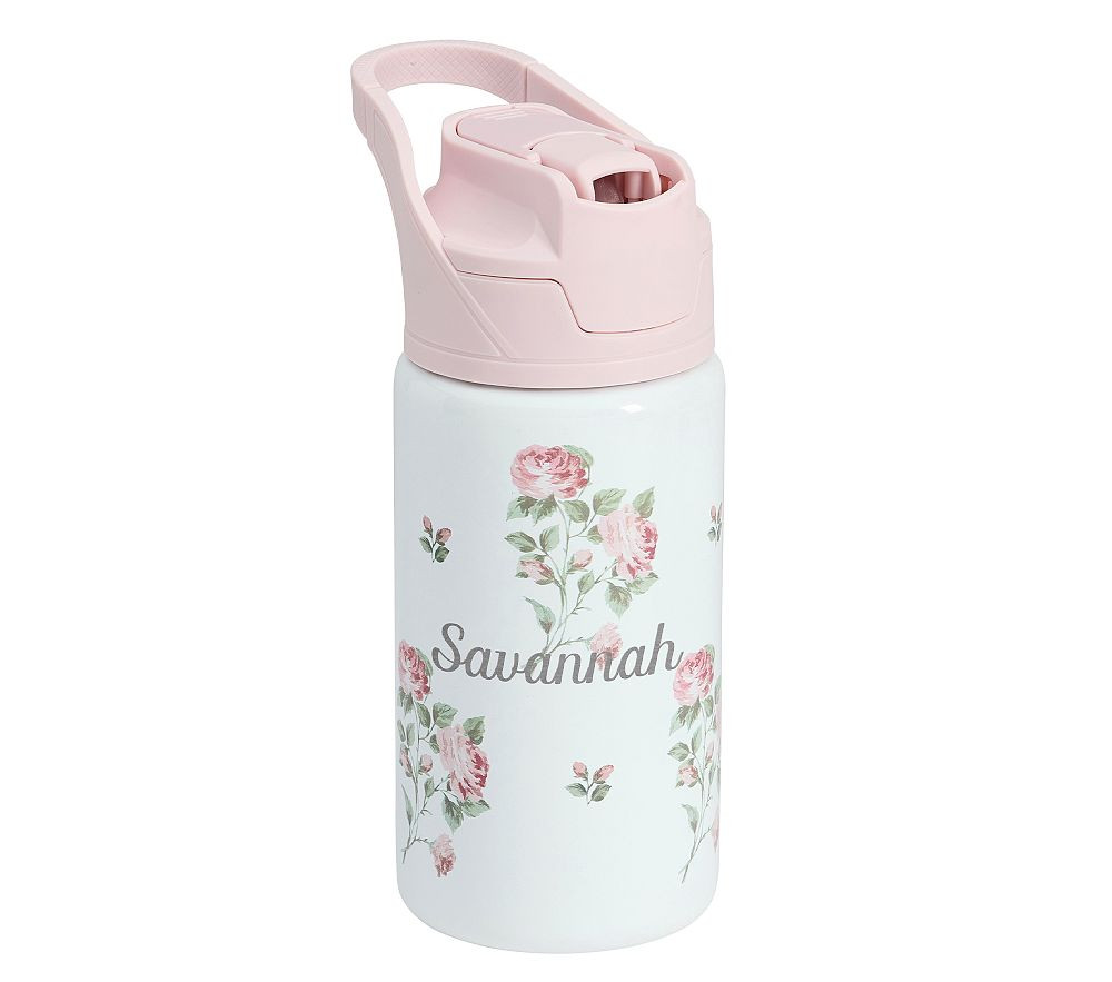Bria Hammel Rose Mackenzie Water Bottle | Pottery Barn Kids