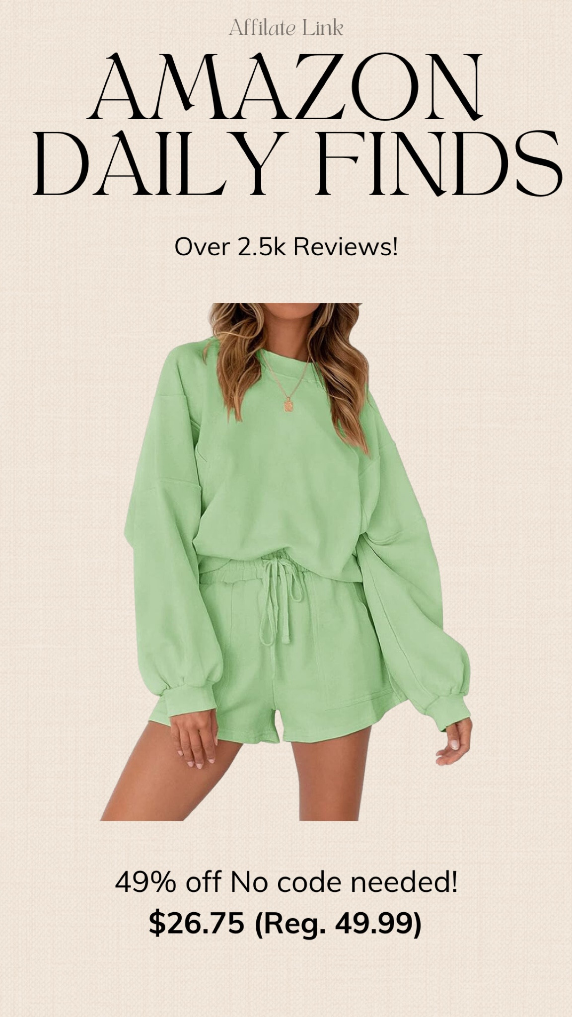 One of the best matching lounge sets on Amazon!!

#LTKmidsize #LTKunder50