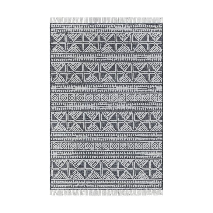 Outdoor Rug Tasseled Charcoal - Project 62™ | Target