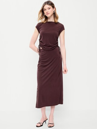 Ruched Midi Skirt | Old Navy (US)