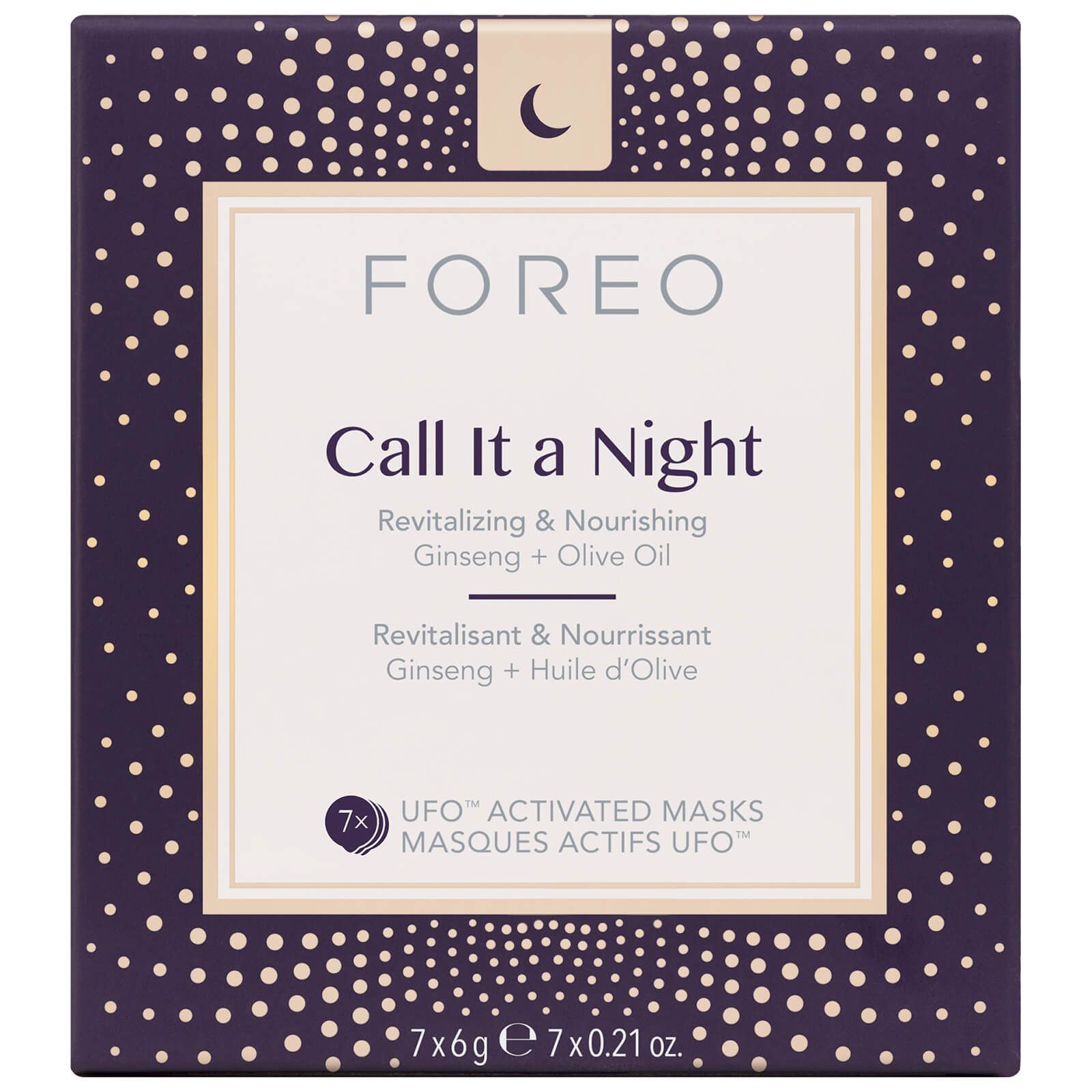 FOREO UFO Activated Masks - Call It a Night (7 Pack) | Look Fantastic (UK)