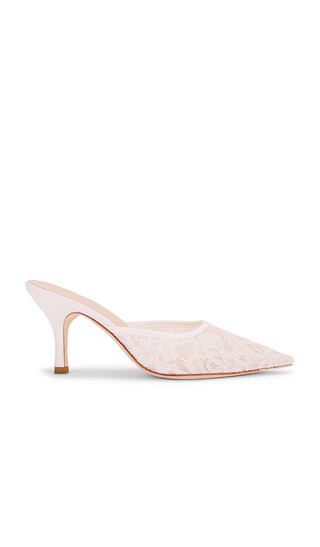 Loeffler Randall Layla Lace Mule in White. | Revolve Clothing (Global)
