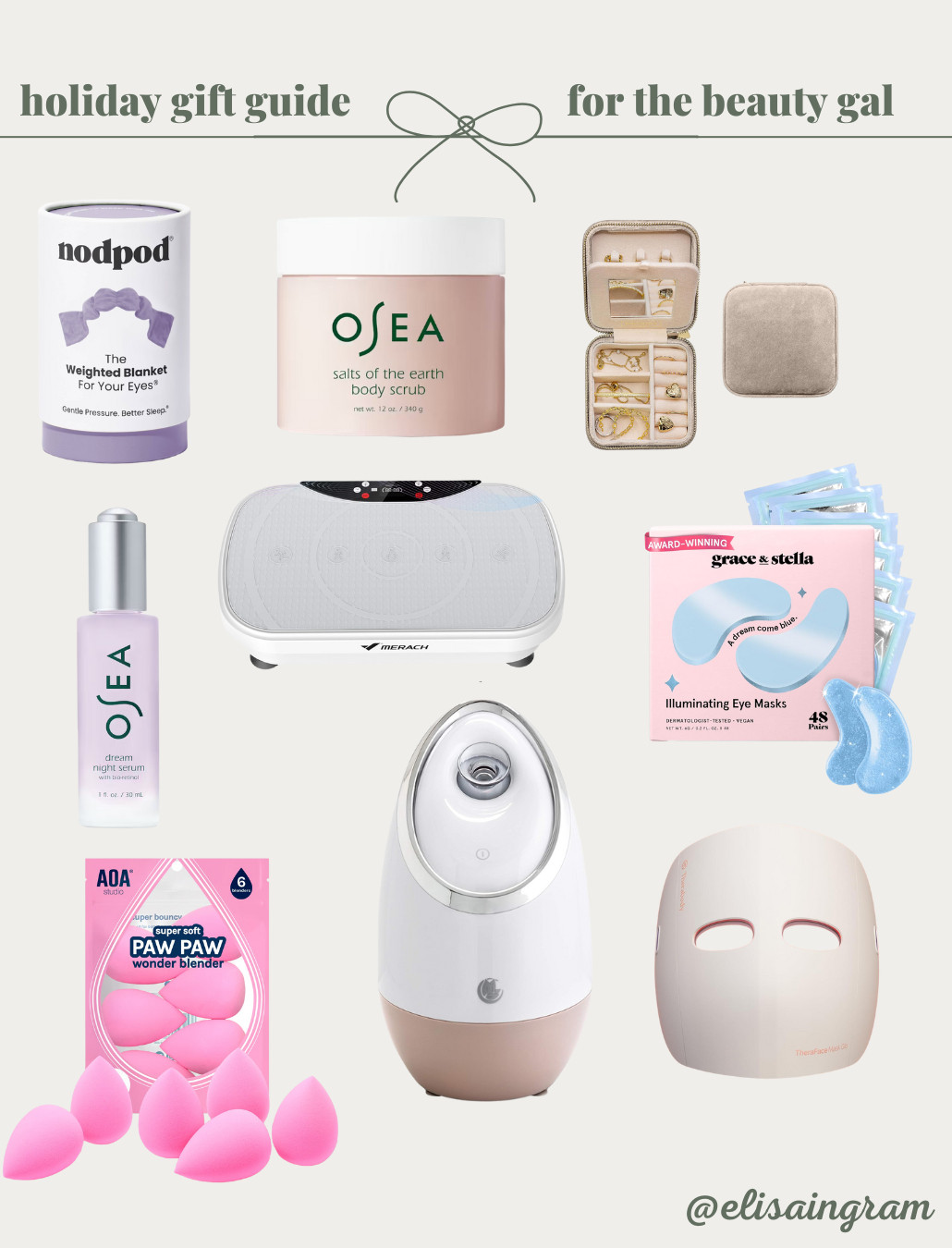 holiday gift guide for the beauty gal. perfect for christmas 

 #LTKGiftGuide #LTKHoliday