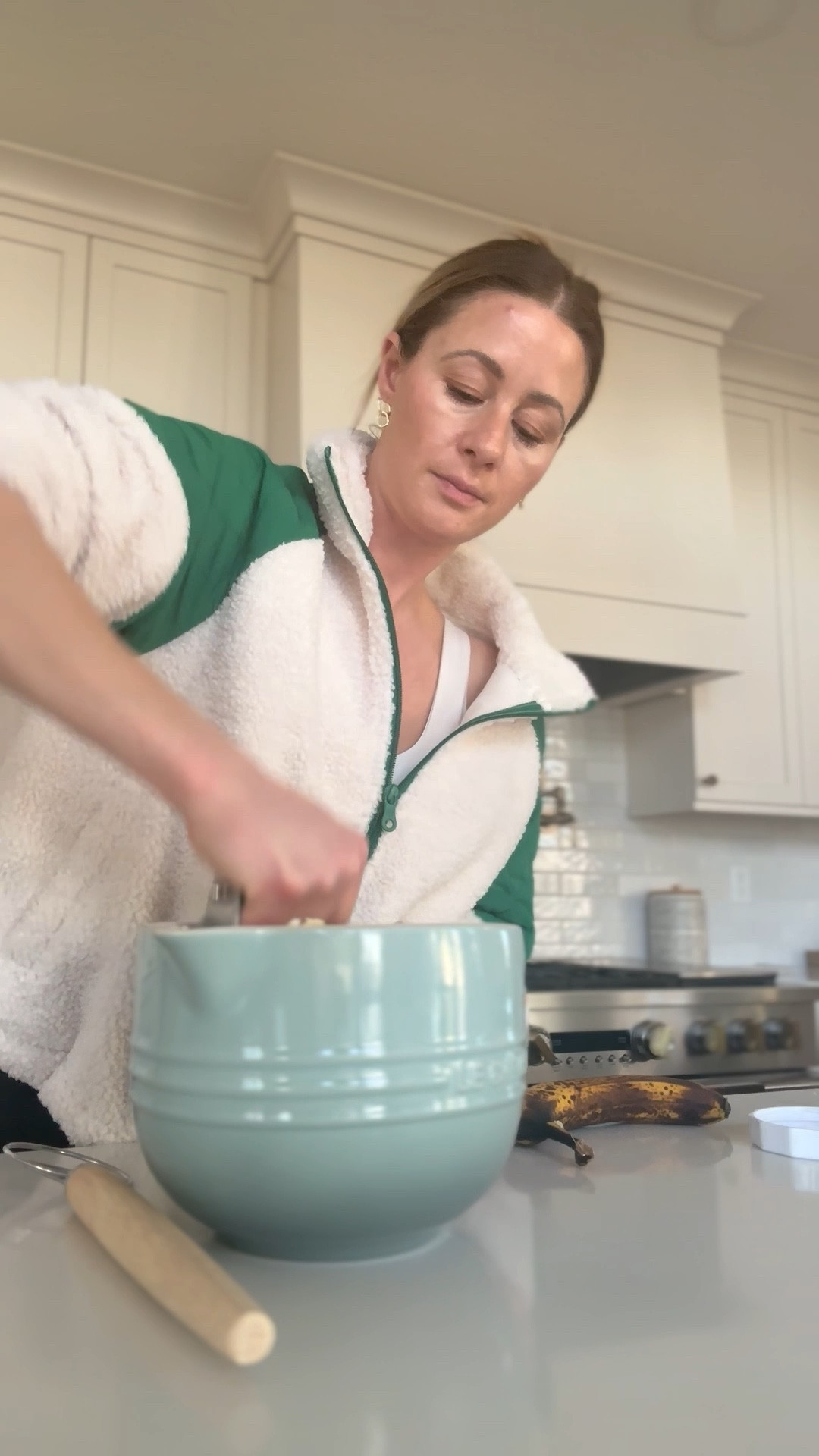 Banana bread day! Also this tank is my absolute favorite and grabbing it in more colors for spring/summer… such an easy wear and perfect for lite workouts like Pilates!

#LTKmomlife #LTKdayinmylife #LTKootd