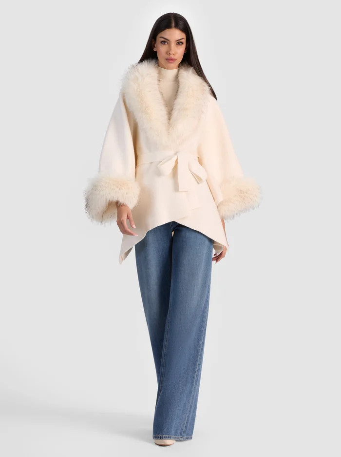 JOANNE SWEATER COAT | Alice + Olivia