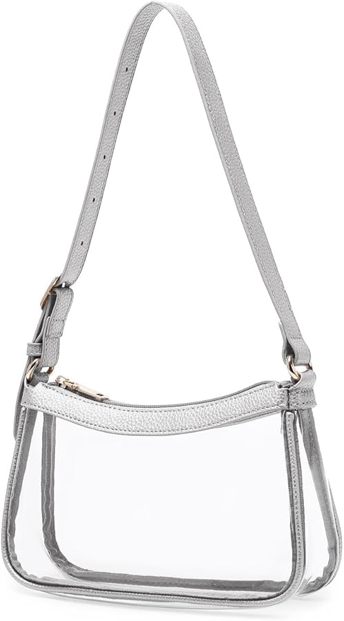 Stadium Approved Clear Bag Women's Transparent Handbag Small Clear Purse Bags | Amazon (US)