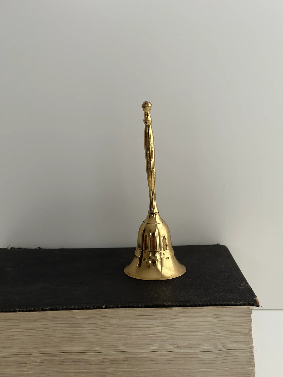 Vintage Gold Bell, Small Brass Bell, Antique Brass Bell - Etsy | Etsy (US)
