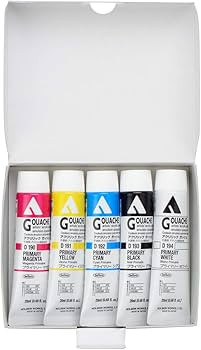 Holbein Acryla Gouache Mixing Set of 5 20Ml D421 | Amazon (US)